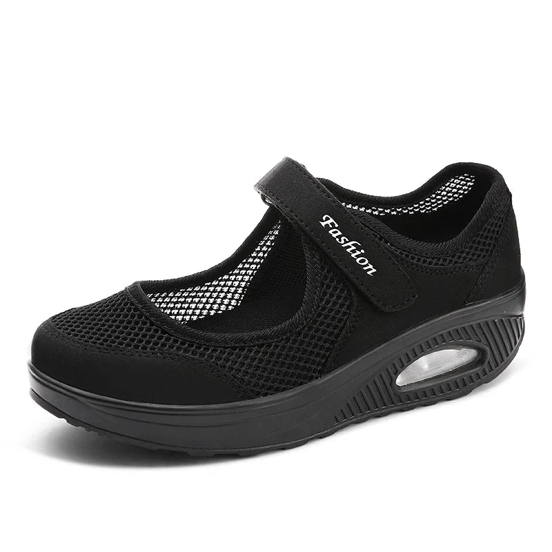 Levoire | Mocassins Respirants Femme Été Noir