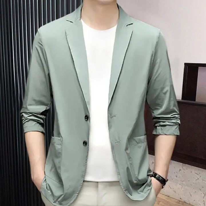 Levoire | Blazer Pour Hommes Moderne Et Tendance Avec Manches Longues Vert