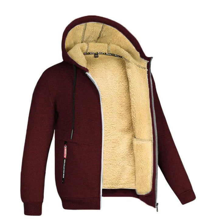 Levoire | Tendance En Laine D'Agneau Unisexe Rouge