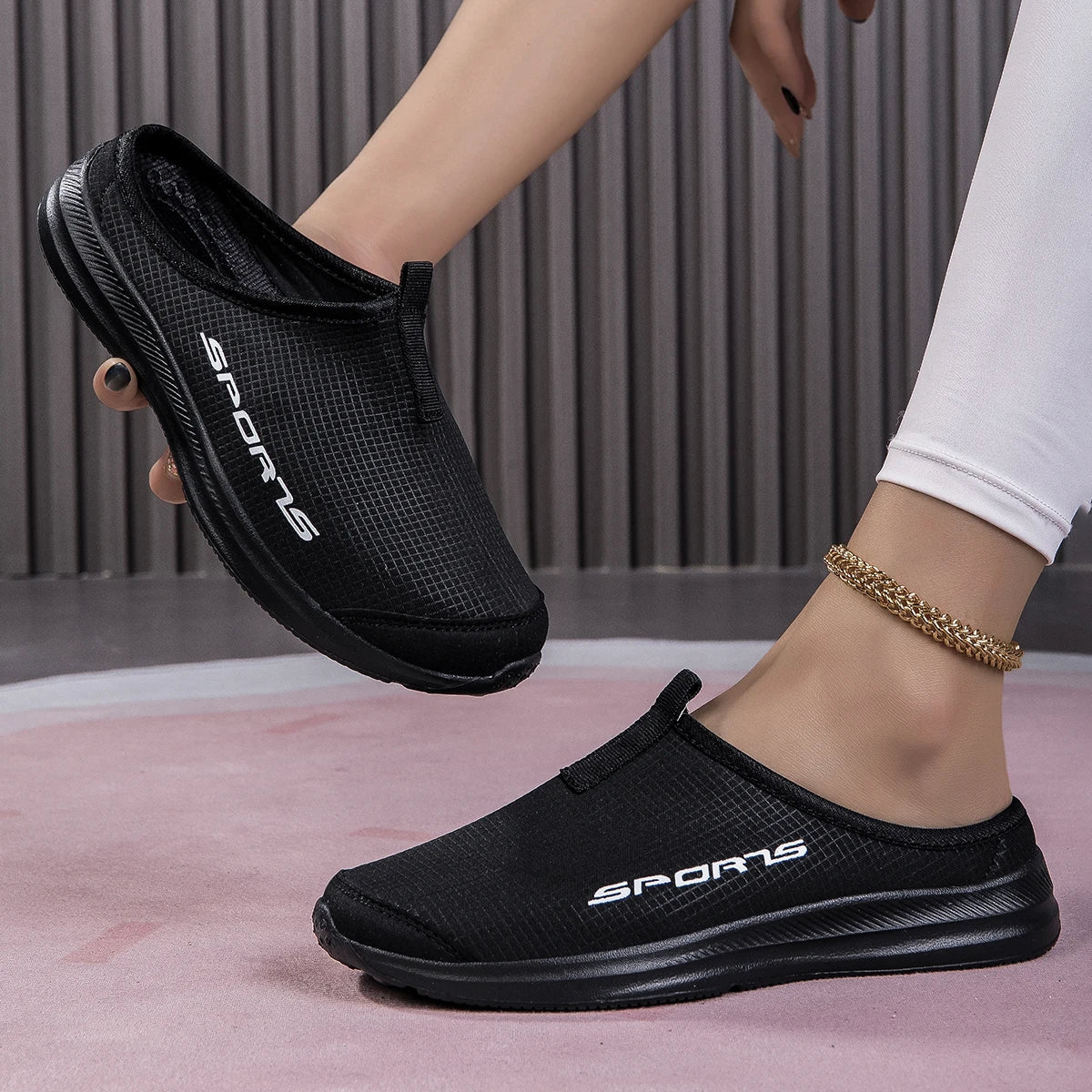 Levoire | Chaussons Femme Confort Noir