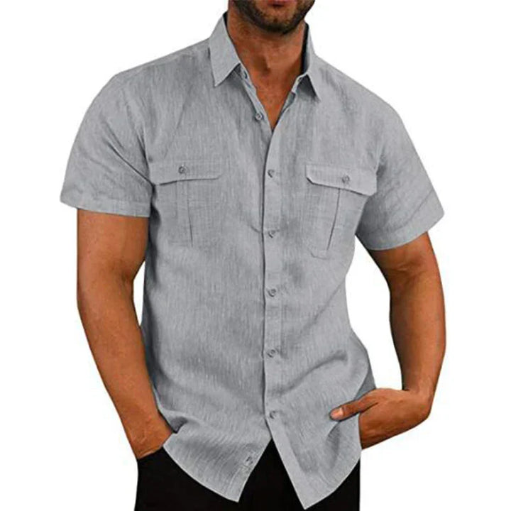 Levoire | Chemise Pour Homme Tendance, Décontractée Et Confortable Gris