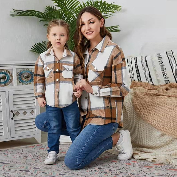 Levoire | Blouses Assorties Pour Mères Et Filles AY-kaki