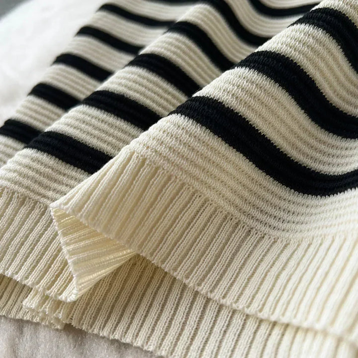 Levoire | Robe De Plage À Rayures Tissées