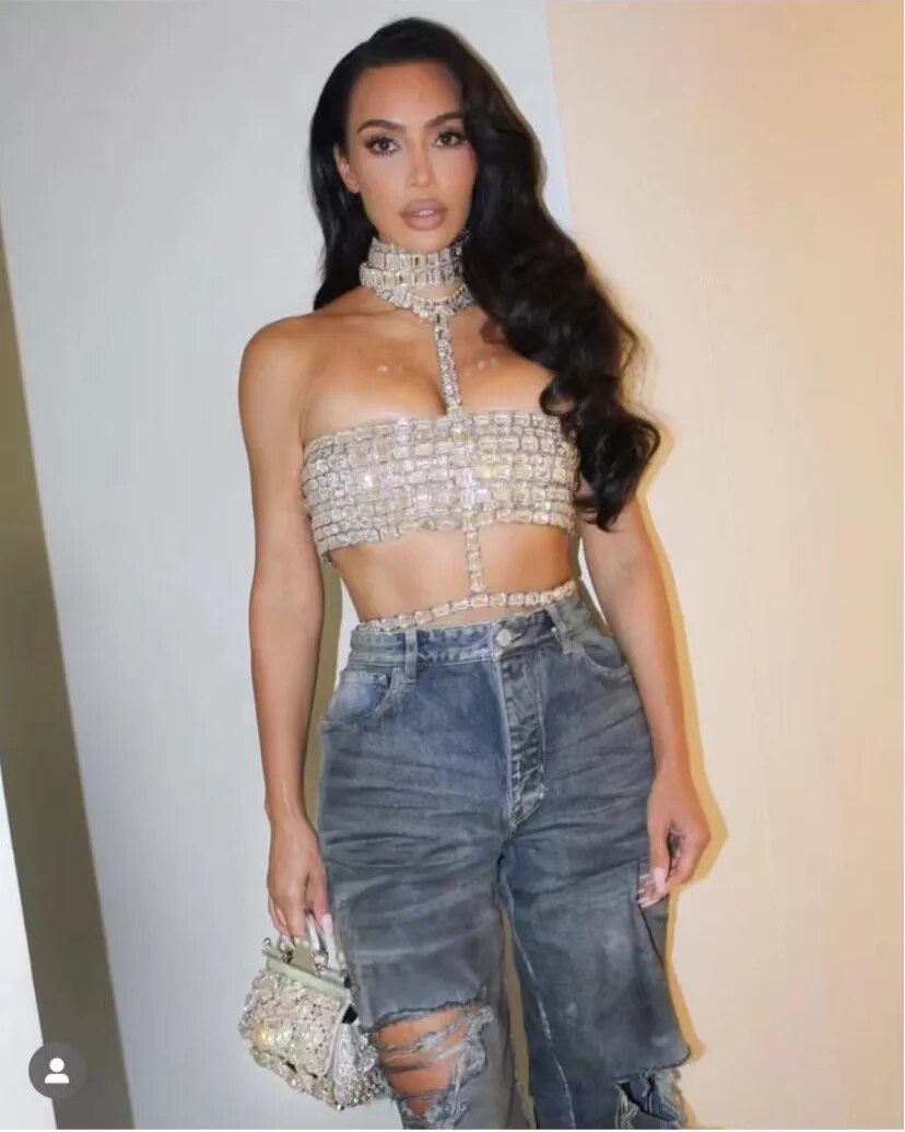 Levoire | Mode Célébrité Top À Dos Nu