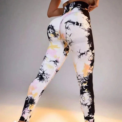 Levoire | Leggings Avec Tie-Dye Dynamique Et Design Push-Up