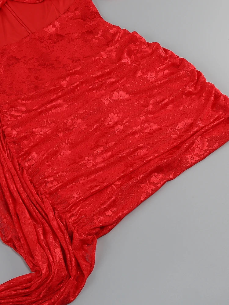 Levoire | Nouvelle Robe Mini Sexy Avec Des Gants Longs