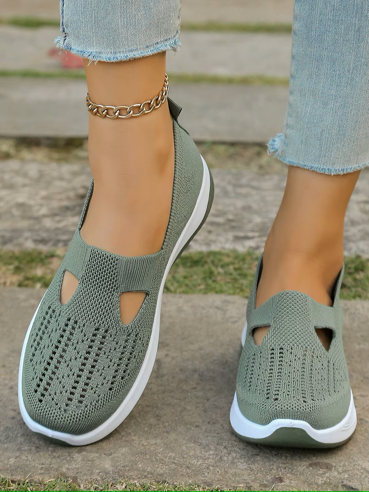 Levoire | Baskets Femme Toutes Saisons Vert