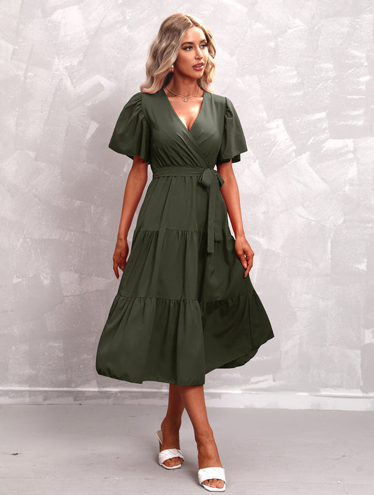 Levoire | Robe Midi Elegante Et Raffinee Femmes
