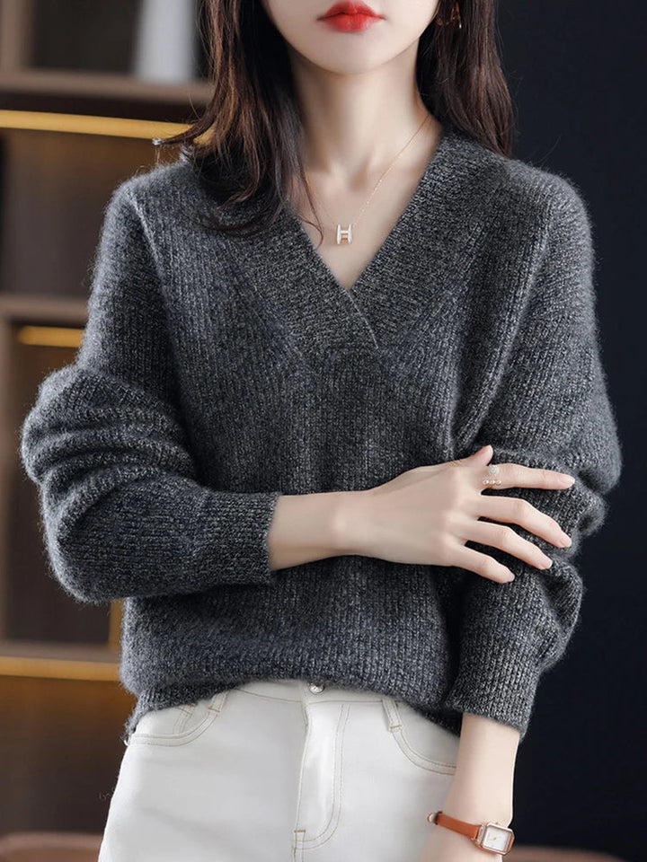 Levoire | Pull À Col V Pour Femmes