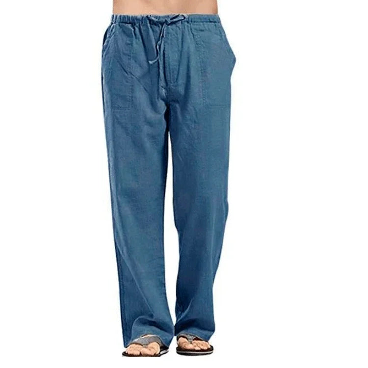 Levoire | Pantalons Pour Hommes Décontractés, Respirants Et Extensibles Bleu