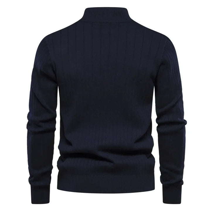 Levoire | Pull Homme Tendance Avec Col Haut Et Fermeture Éclair