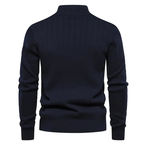 Levoire | Pull Homme Tendance Avec Col Haut Et Fermeture Éclair