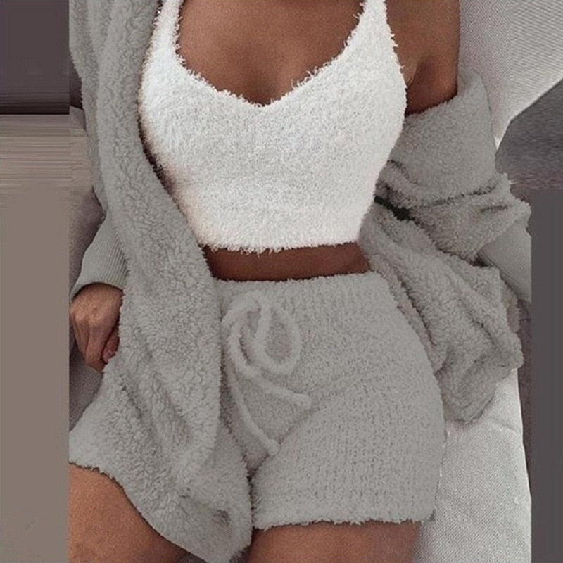 Levoire | Ensemble Doux Et Sexy Gris