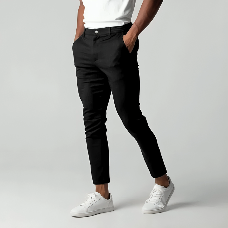 Levoire | Pantalon Extensible Noir