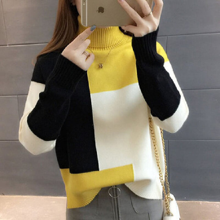 Levoire | Pull À Blocs De Couleur Confortable & Stylé