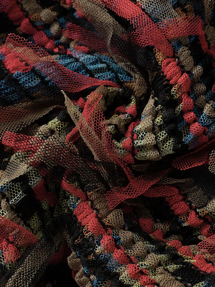 Levoire | Robe Longue Tricotée Colorée Trollhaug