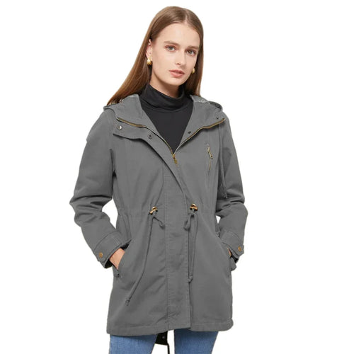Levoire | Veste coupe-vent unie pour l'automne