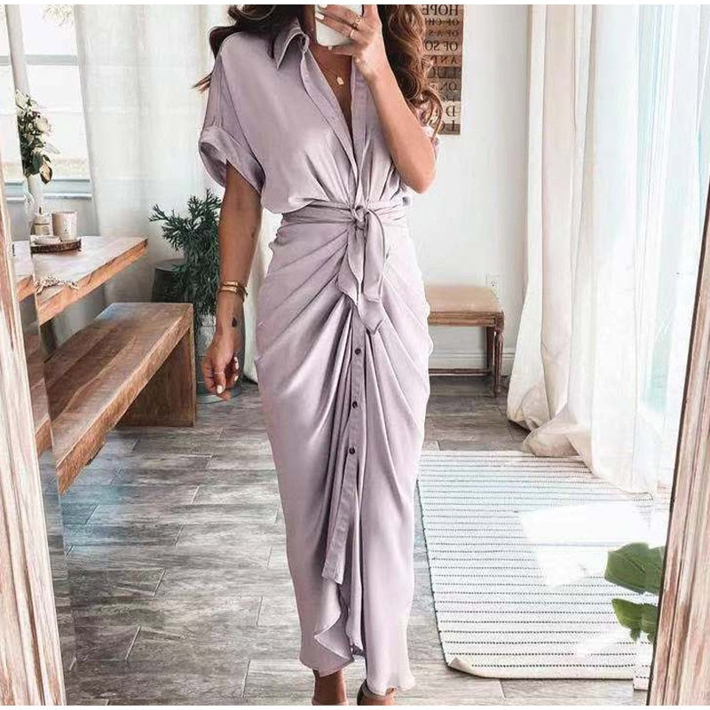 Levoire | Robe chic et élégante Or foncé