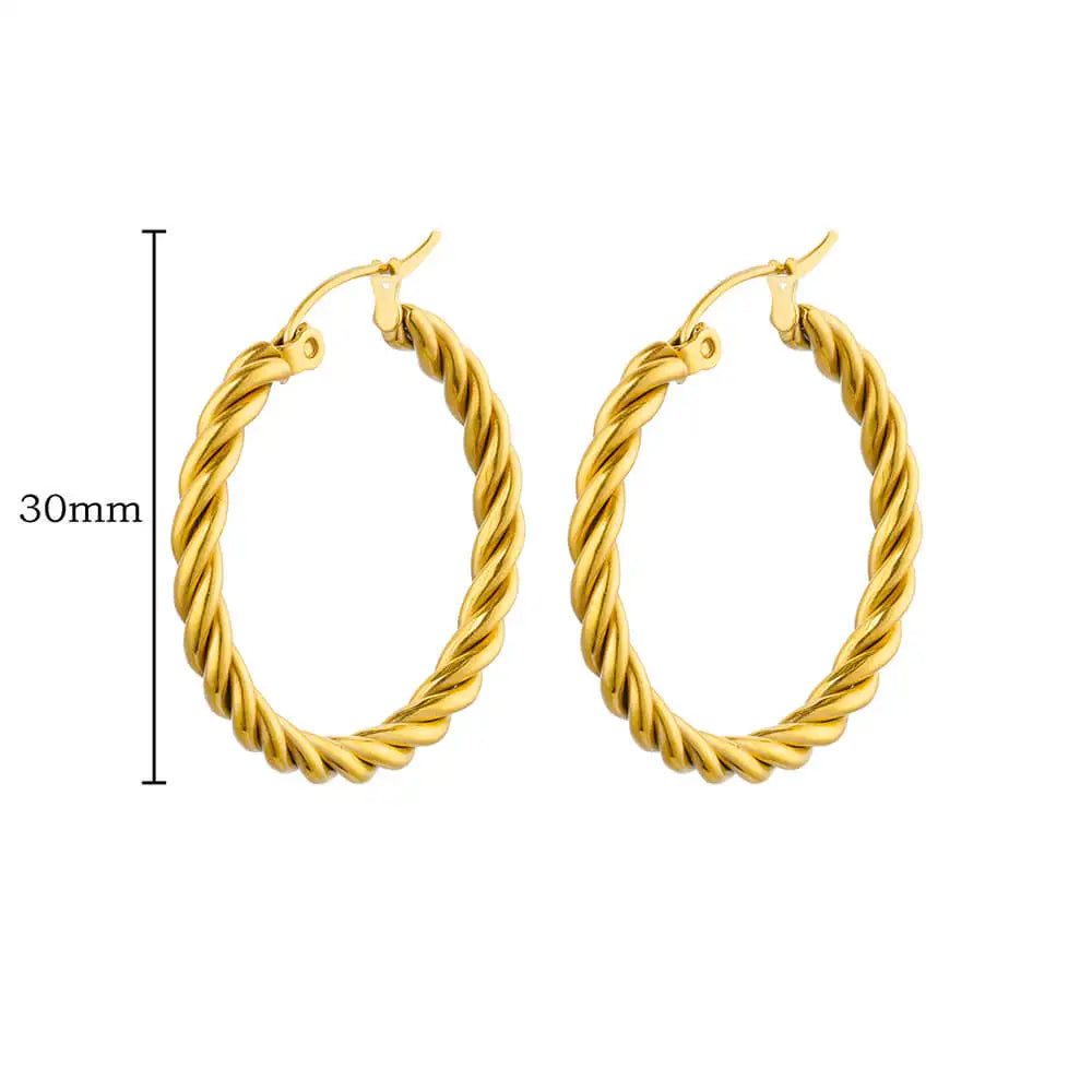 Levoire | Boucles D'Oreilles En Cercle Kierteiset