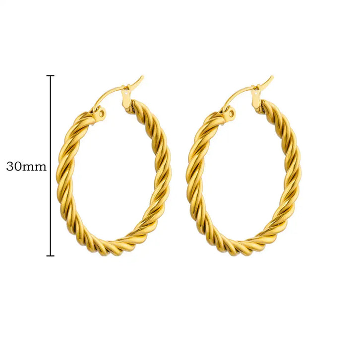 Levoire | Boucles D'Oreilles En Cercle Kierteiset