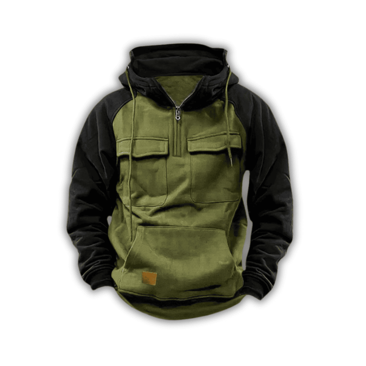 Levoire | Veste À Capuche Chaude Vert