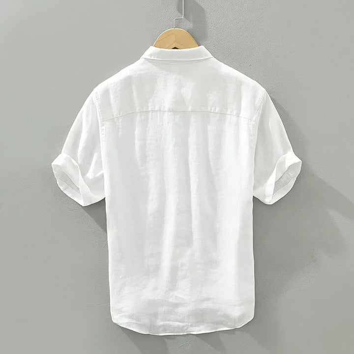 Levoire | Chemise En Lin Respirant Style Decontracte Hommes