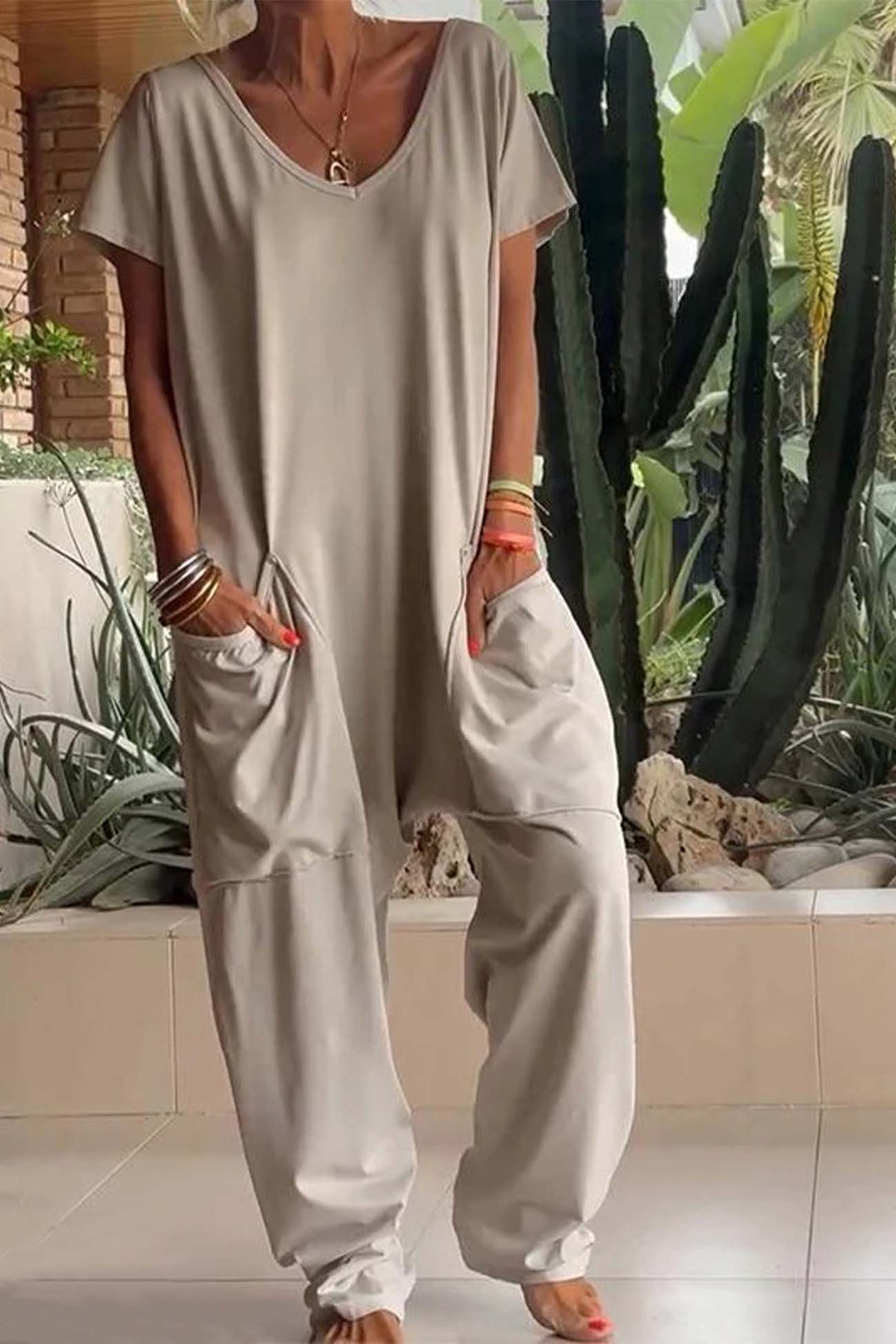 Levoire | Style Détente Combinaison Brun clair relatif