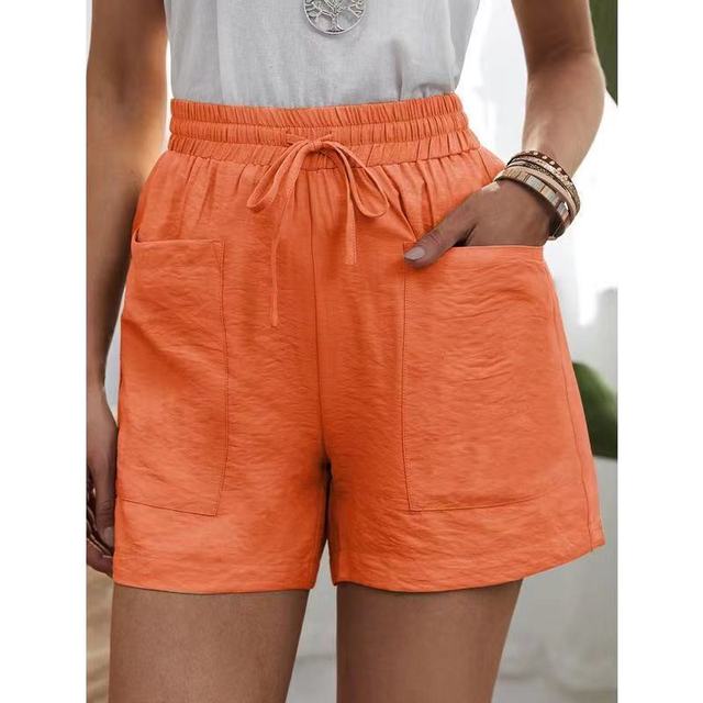 Levoire | Shorts Avec Cordon De Serrage Orange