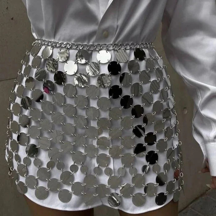 Levoire | Bubbles Paillettes Décorées Mini-Jupe