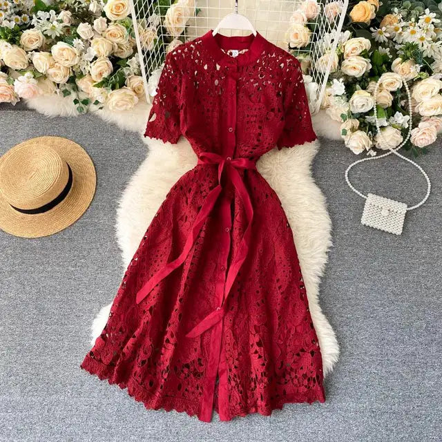 Levoire | Robe casual pour journée Rot