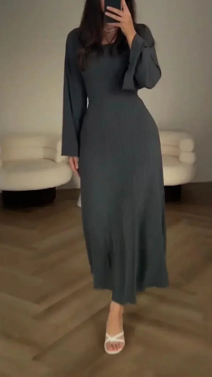 Levoire | Robe d'été élégante et raffinée Gris