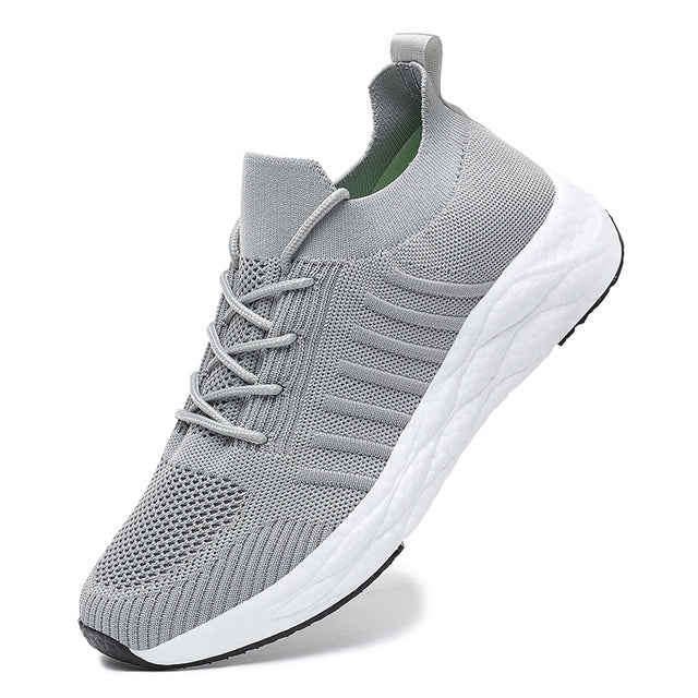 Levoire | Chaussure De Sport Respirante Pour Hommes Avec Semelle En Mousse Gris