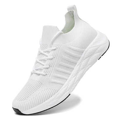 Levoire | Chaussure De Sport Respirante Pour Hommes Avec Semelle En Mousse Blanc