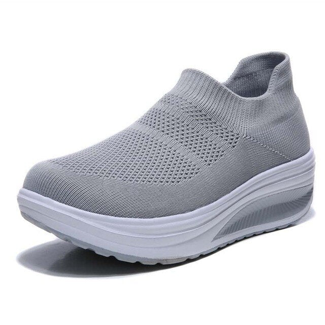 Levoire | Chaussures Pour Femmes Tendance Avec Talon Gris