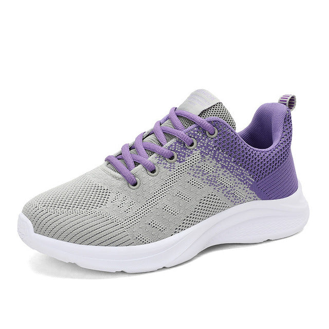 Levoire | Chaussures De Sport Pour Femmes Gris & Lilas