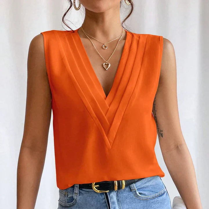 Levoire | Élégante Blouse Sans Manches
