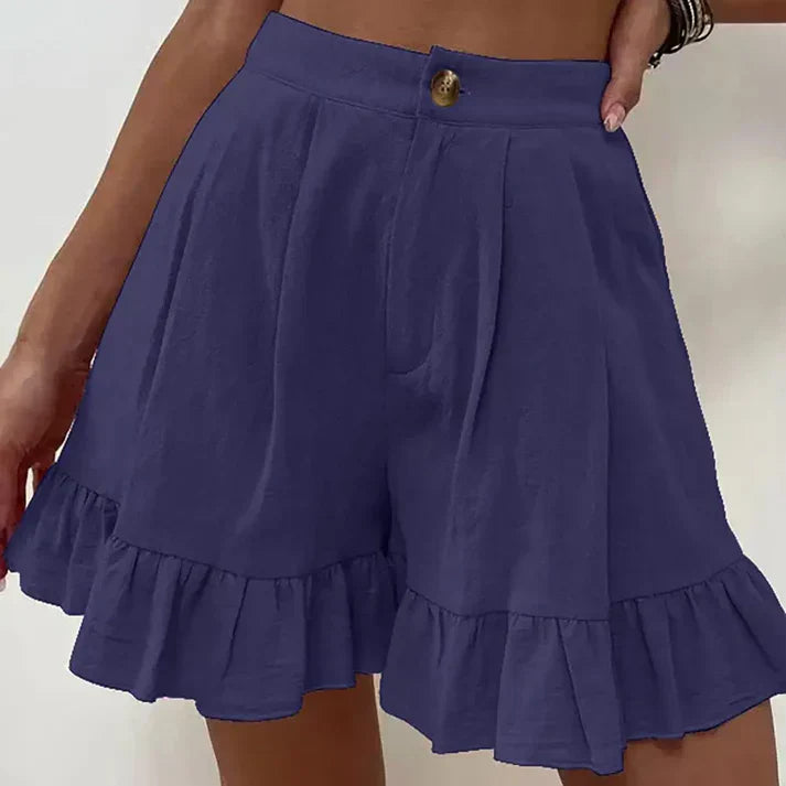 Levoire | Pantalons À Plis Élégants Bleu