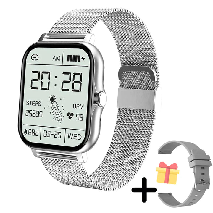 Levoire | Montre Intelligente Multifonctionnelle Argent