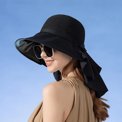 Levoire | Chapeau d'été avec Protection UV et Style Élégant pour Femmes Noir