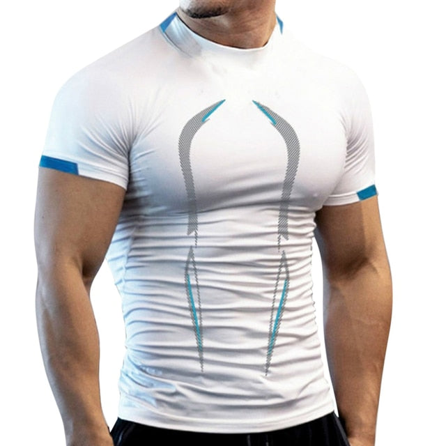 Levoire | T-shirt avec Conception Aérée et Légèreté pour Passionnés de Musculation Blanc