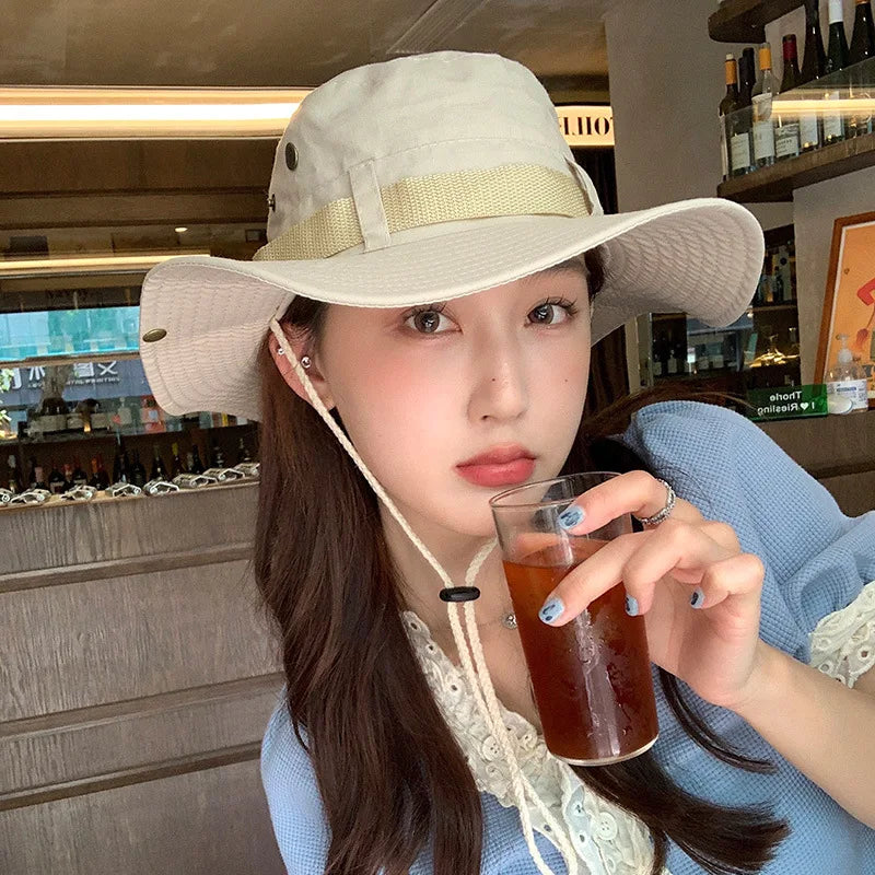 Levoire | Chapeau de Cowboy d'Été avec Protection Solaire et Style Élégant pour Tous