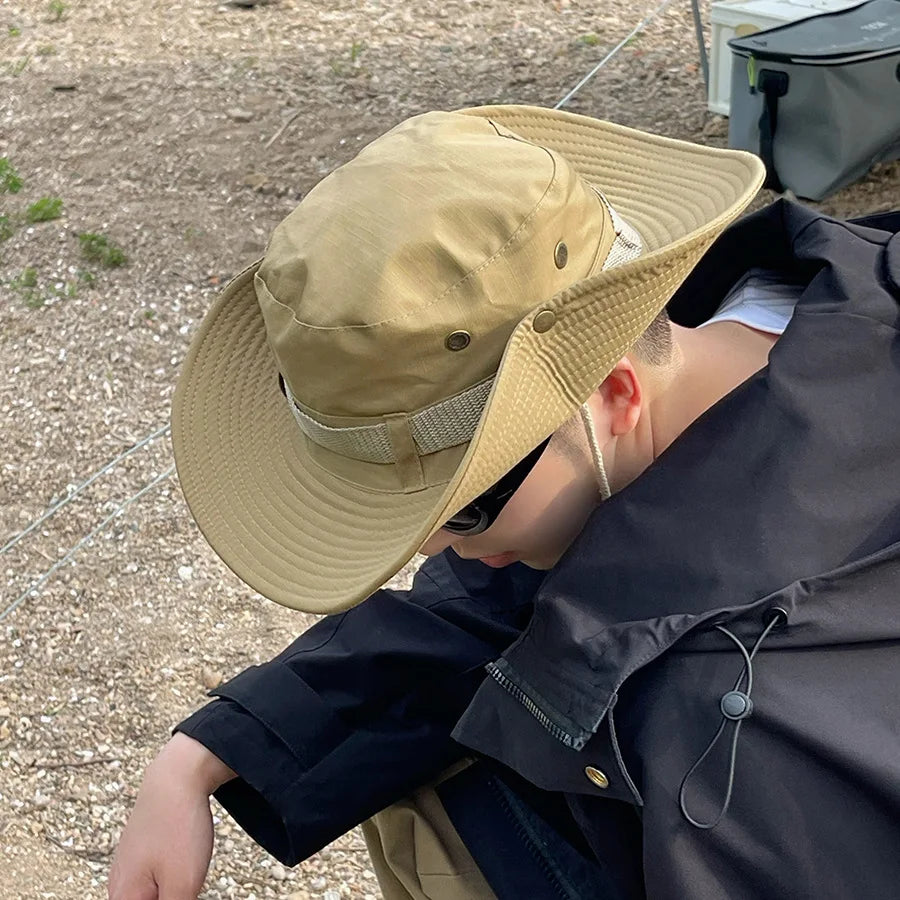 Levoire | Chapeau de Cowboy d'Été avec Protection Solaire et Style Élégant pour Tous