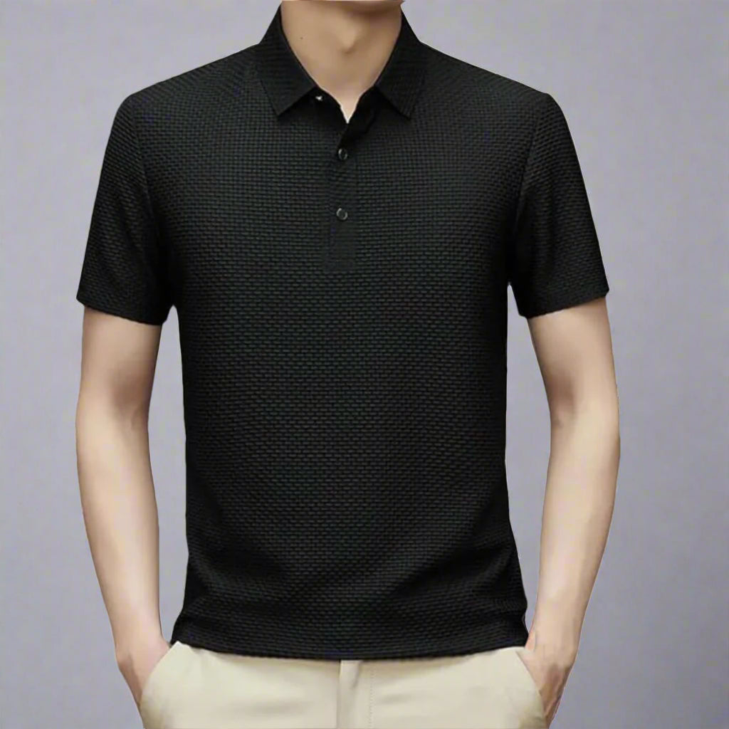 Levoire | Polo Shirt Homme Slim Fit À Manches Courtes Respirant