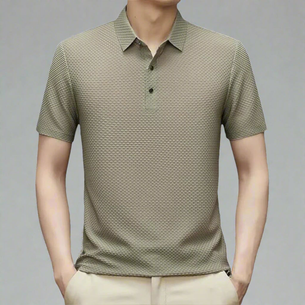 Levoire | Polo Shirt Homme Slim Fit À Manches Courtes Respirant