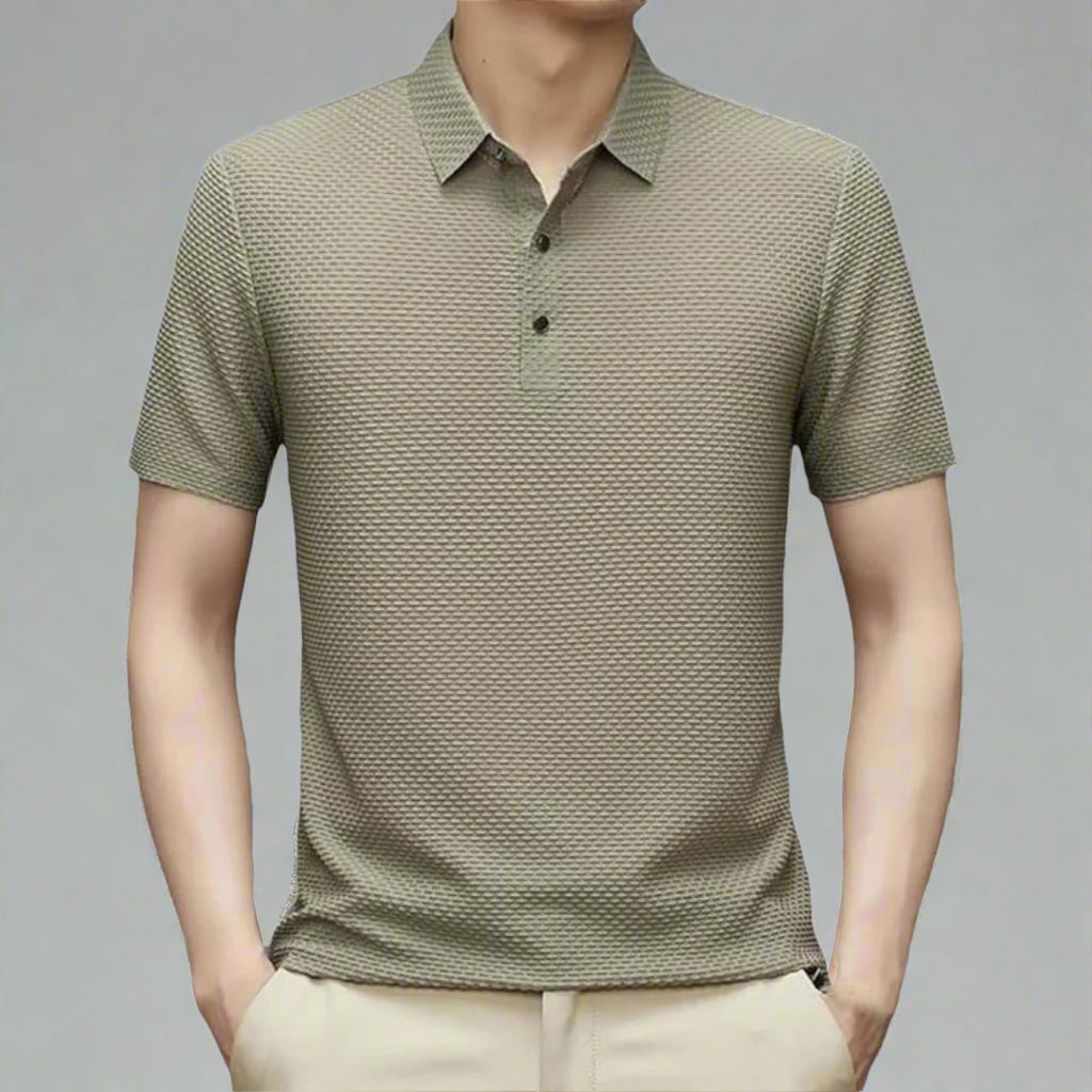 Levoire | Polo Shirt Homme Slim Fit À Manches Courtes Respirant