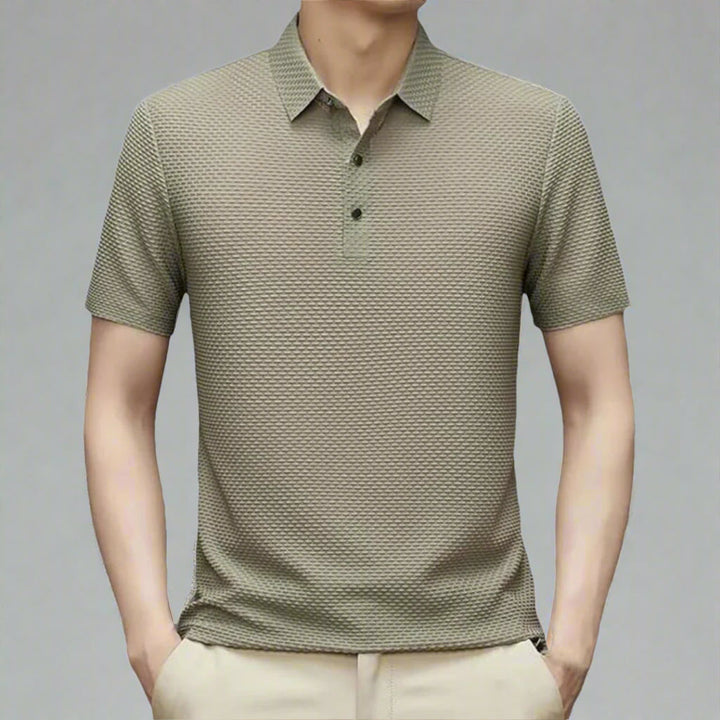 Levoire | Polo Shirt Homme Slim Fit À Manches Courtes Respirant