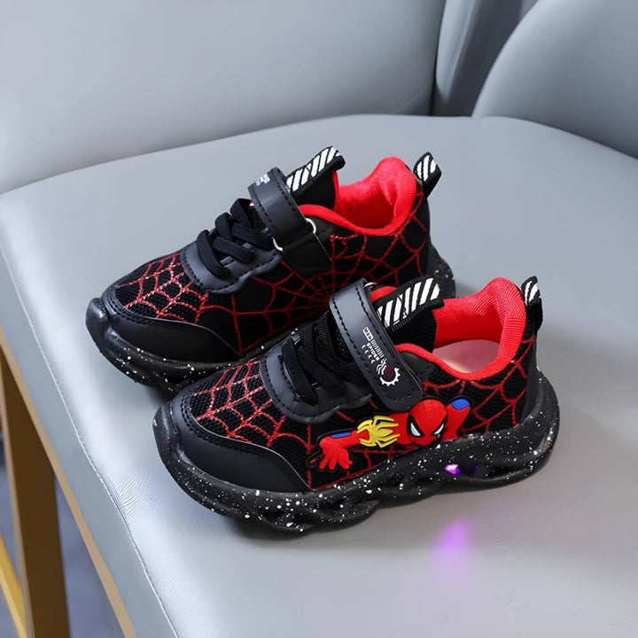Levoire | Chaussures Led Illuminées Pour Enfants Noir