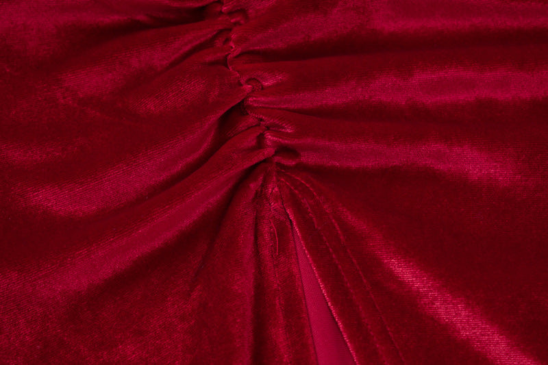 Levoire | Robe De Soirée Noire À Taille Haute Et Design Asymétrique