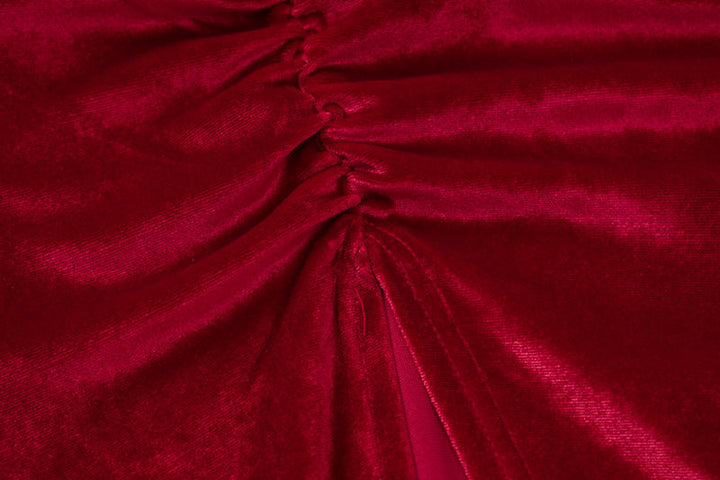 Levoire | Robe De Soirée Noire À Taille Haute Et Design Asymétrique
