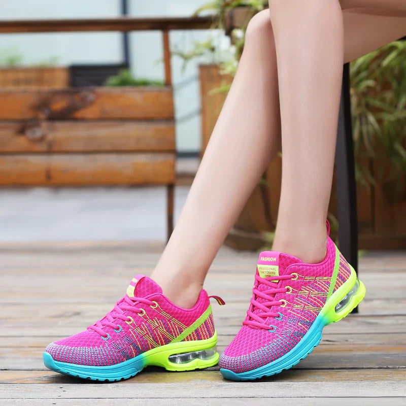Levoire | Baskets De Sport Décontractées Pour Femmes Rosa-Rouge